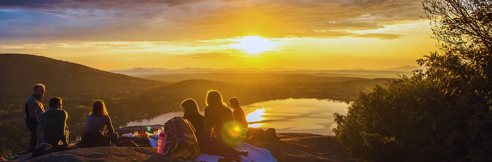 Sunset picnic